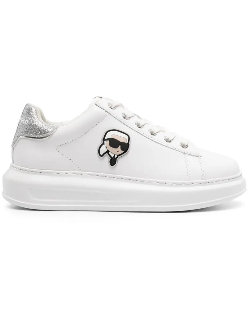 Karl Lagerfeld K/Ikonik Kapri Sneakers - Weiß Weiß