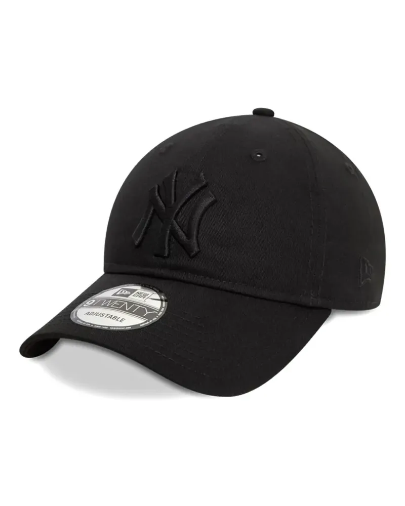 New Era Baseballkappe mit Logo-Stickerei - Schwarz Schwarz