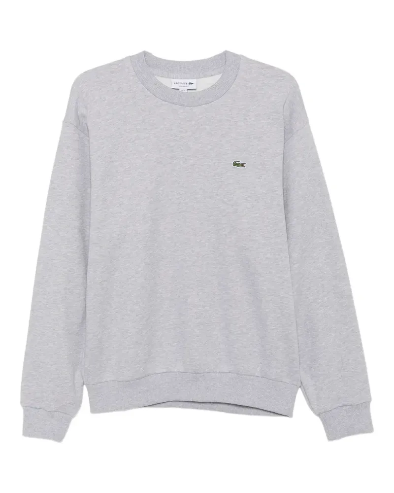 Lacoste logo-patch sweater - Grau Grau