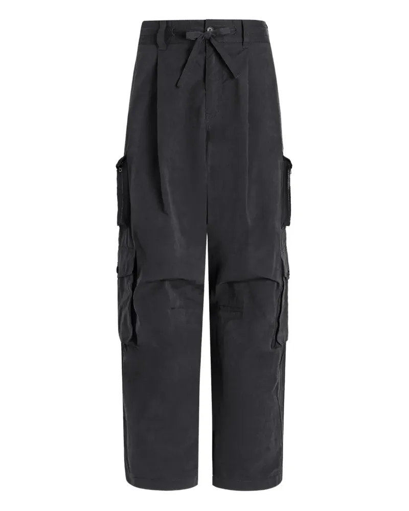 Dolce & Gabbana Cargohose mit Kordelzug - Grau Grau
