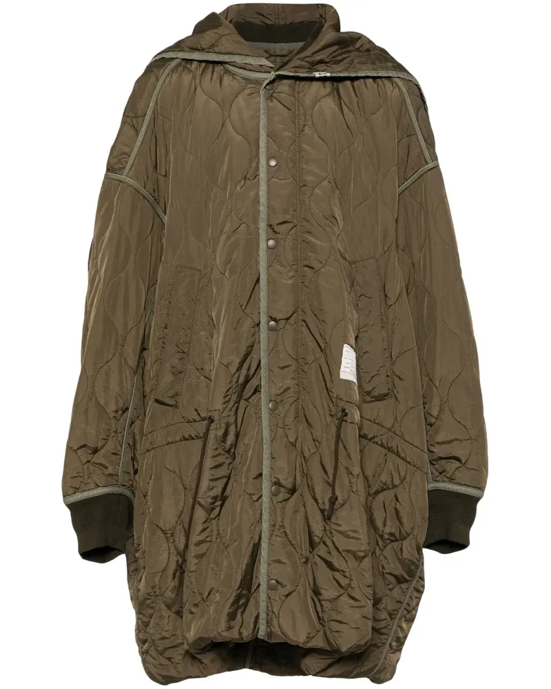MIHARAYASUHIRO Military-Mantel im Oversized-Look - Grün Grün