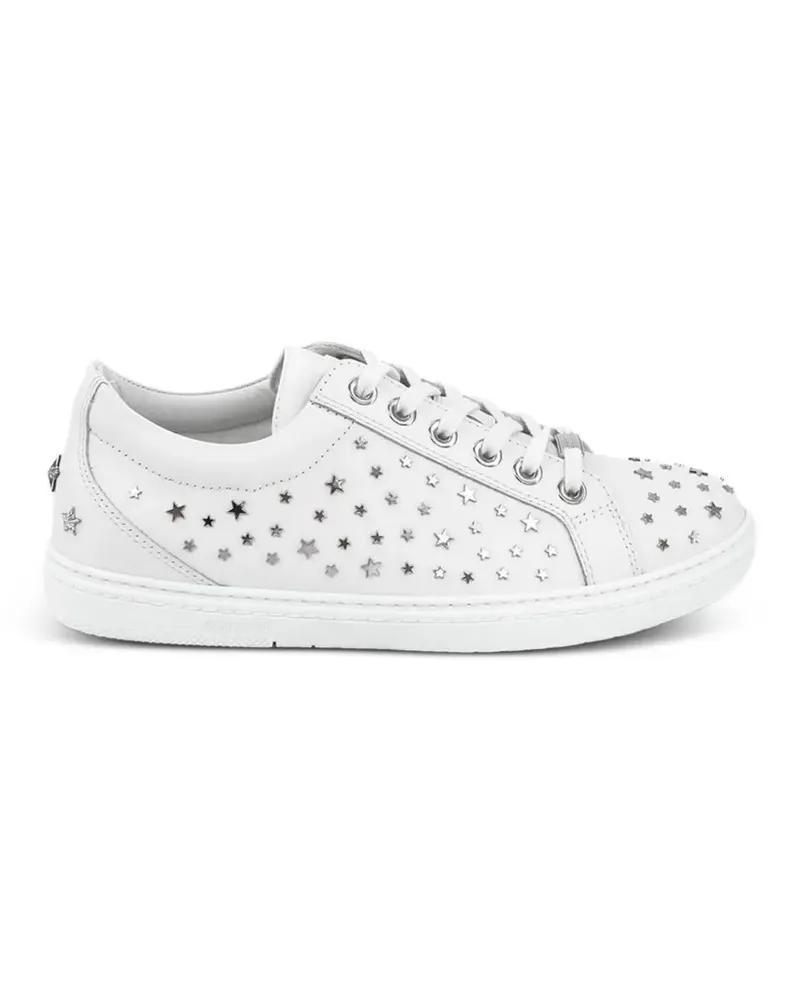 Jimmy Choo star-studded sneakers - Weiß Weiß