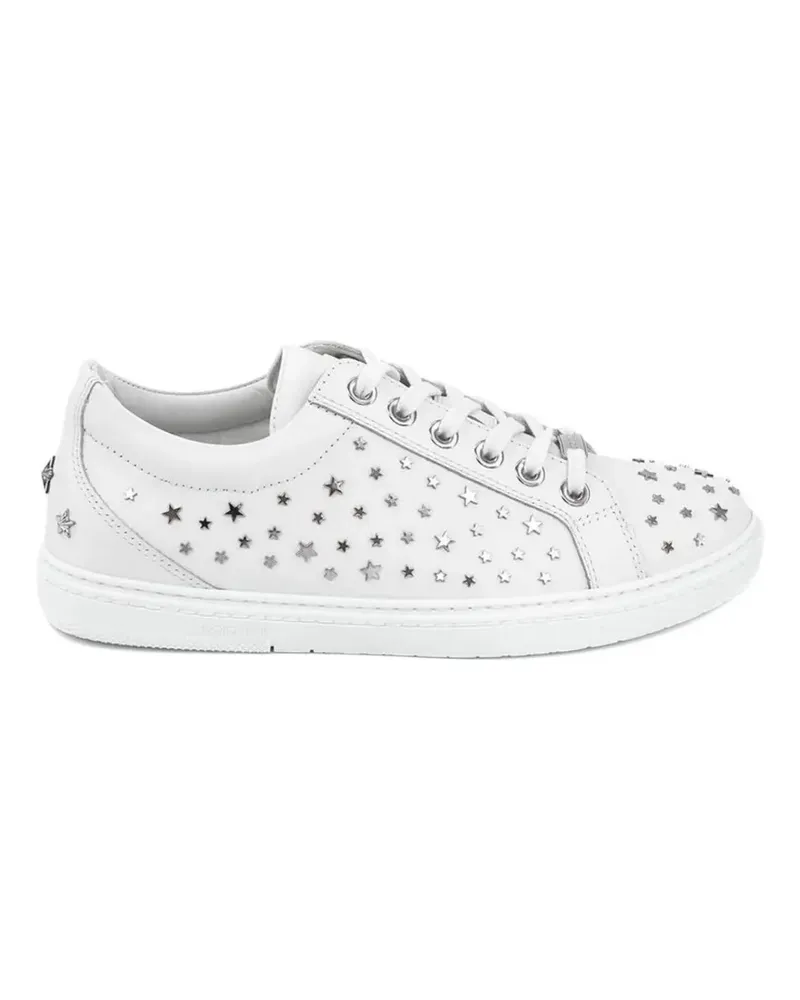 Jimmy Choo star-studded sneakers - Weiß Weiß