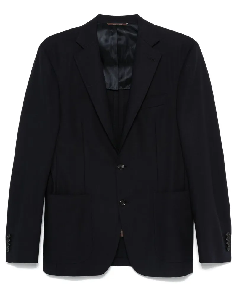 Canali Klassisches Sakko - Blau Blau