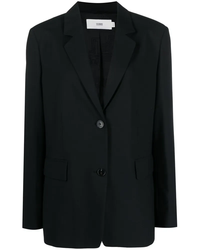 Closed Blazer mit fallendem Revers - Schwarz Schwarz