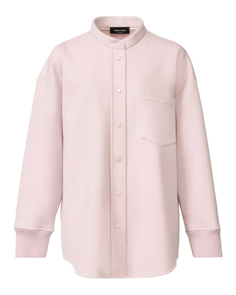 Fabiana Filippi Hemd mit aufgesetzter Tasche - Rosa Rosa