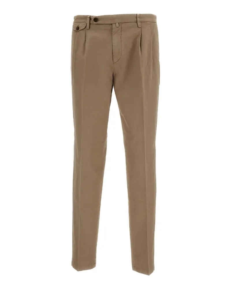 Briglia 1949 pleated trousers - Nude Nude
