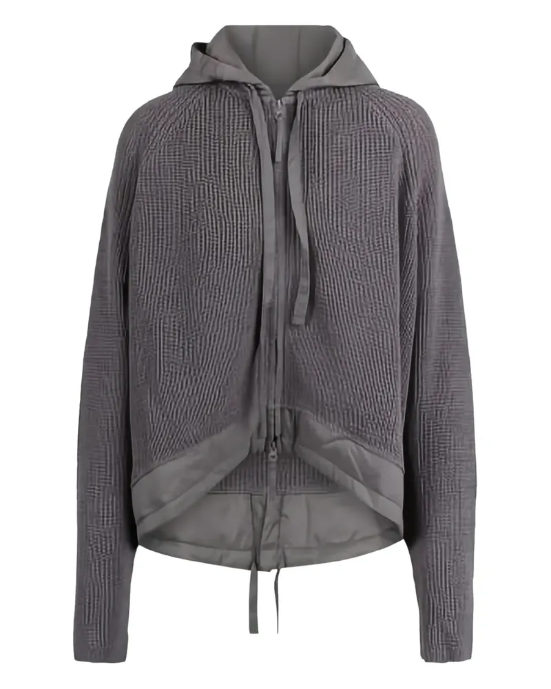 Studiorundholz hooded cardigan - Grau Grau