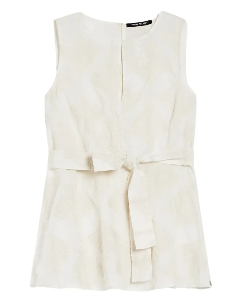 Pennyblack Pullunder mit Jacquardmuster - Nude Nude