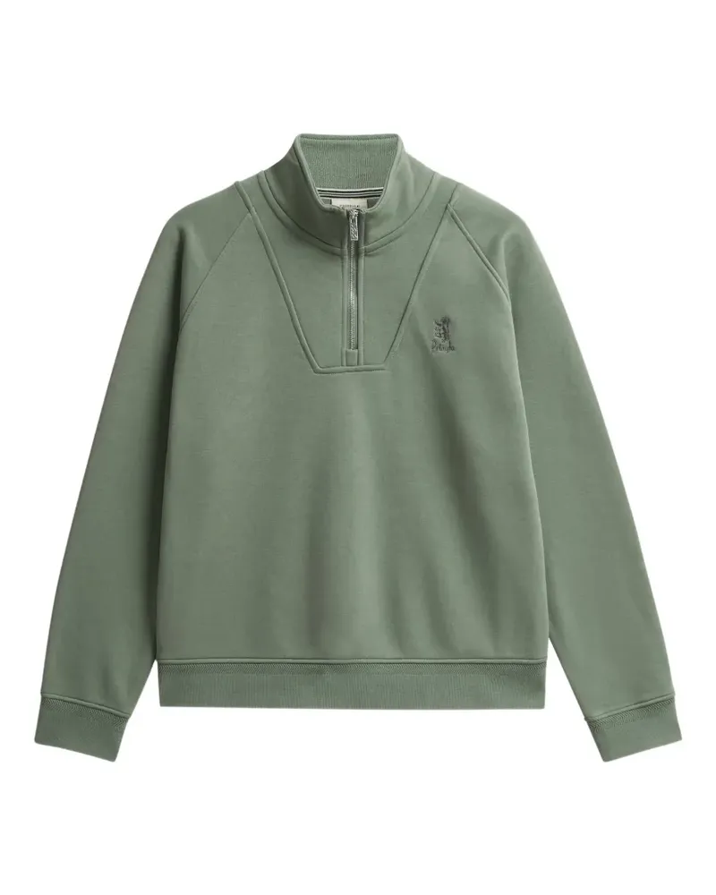 Pringle of Scotland Sweatshirt mit gebürstetem Rücken - Grün Grün