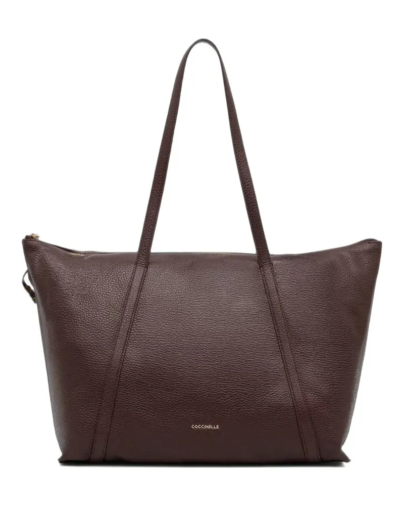 Coccinelle Nory leather tote bag - Rot Rot