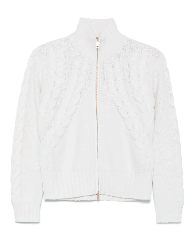 Max Mara Mabel Cardigan - Weiß Weiß