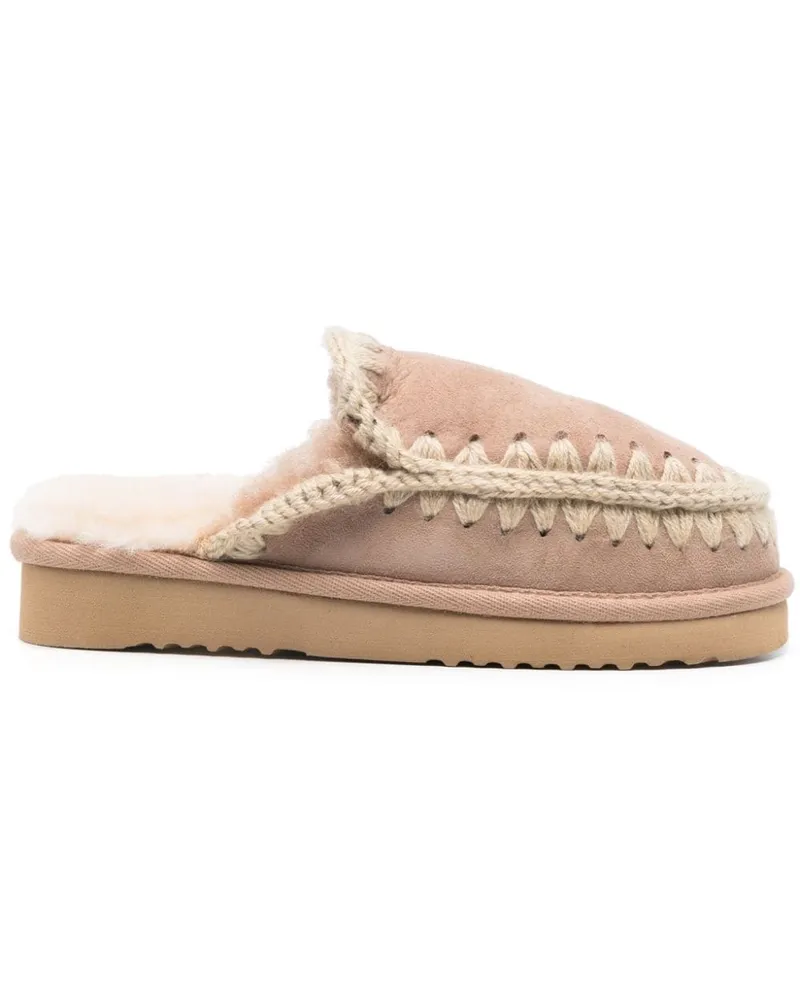 Mou Eskimo Slipper - Nude Nude