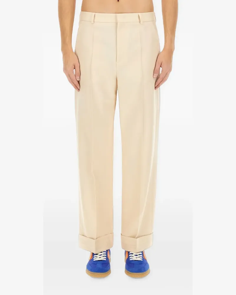 Valentino Garavani Hose aus Wollgabardine - Nude Nude