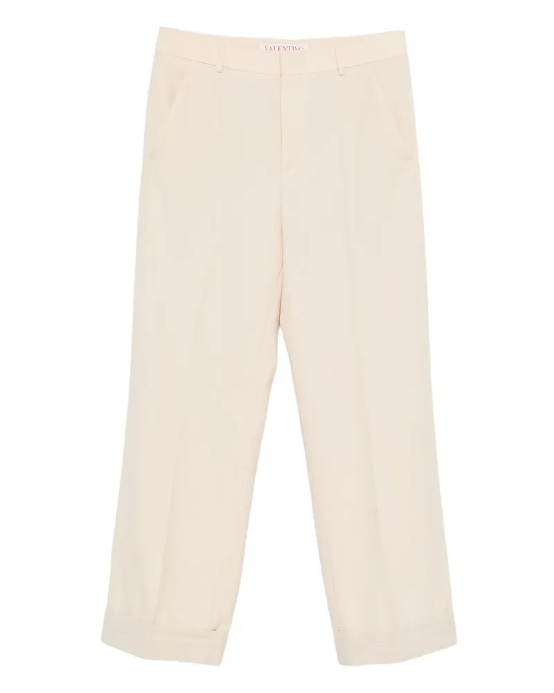 Valentino Garavani Hose aus Wollgabardine - Nude Nude