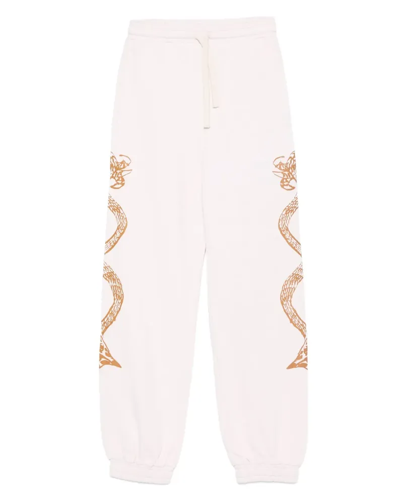Charles Jeffrey Loverboy Jogginghose mit grafischem Print - Rosa Rosa