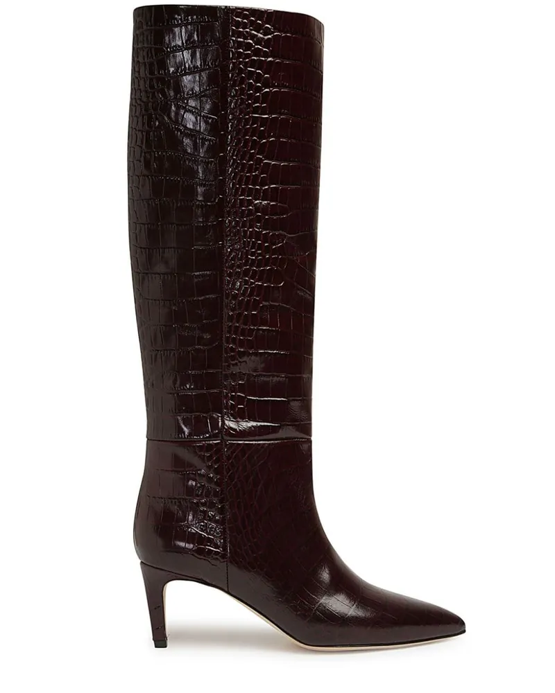 Paris Texas Stiletto-Stiefel 60mm - Rot Rot