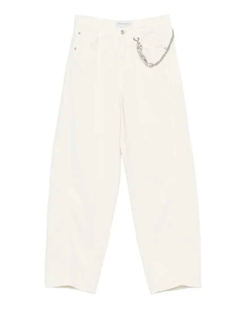 Ermanno Scervino Five-Pocket-Hose mit Kettengliedern - Nude Nude