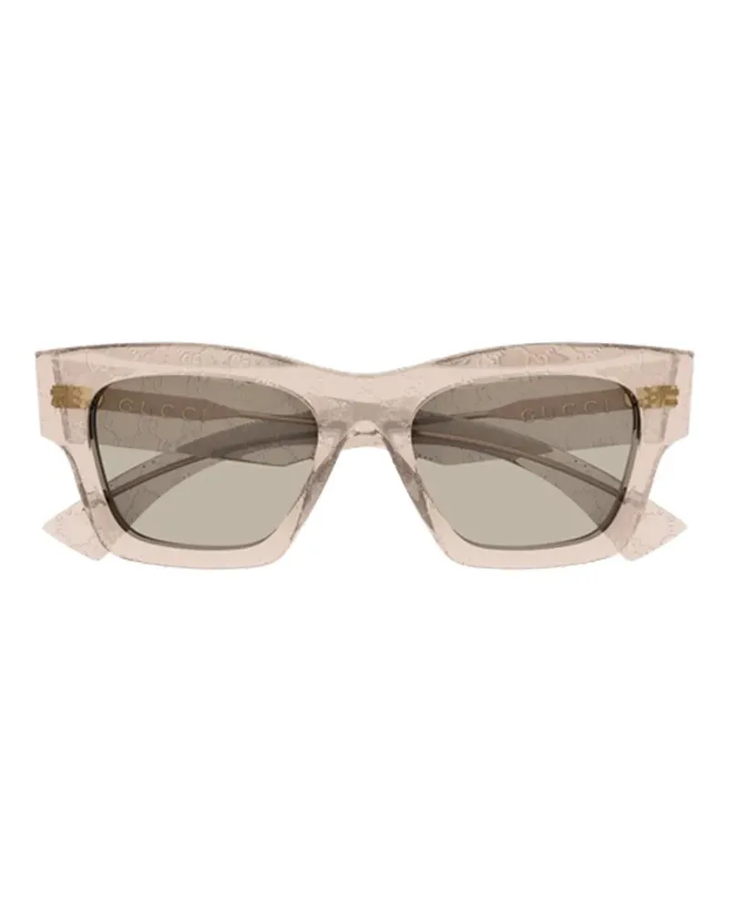Gucci Cat-Eye-Sonnenbrille - Braun Braun