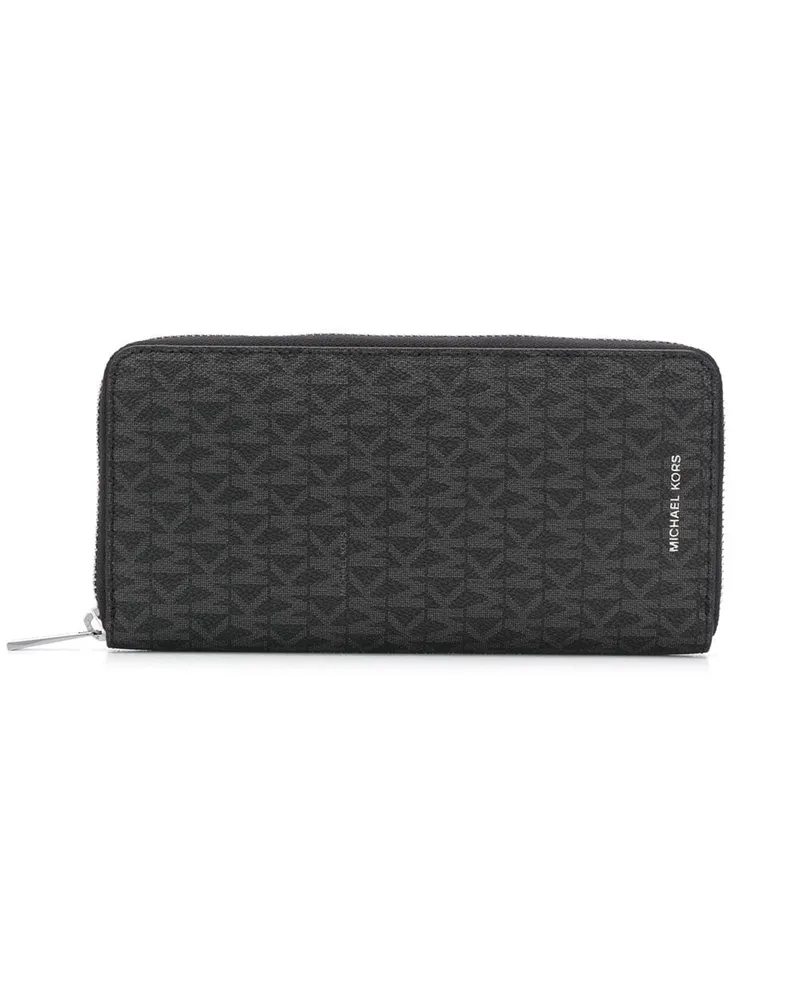 Michael Kors Portemonnaie mit Logo-Print - Schwarz Schwarz