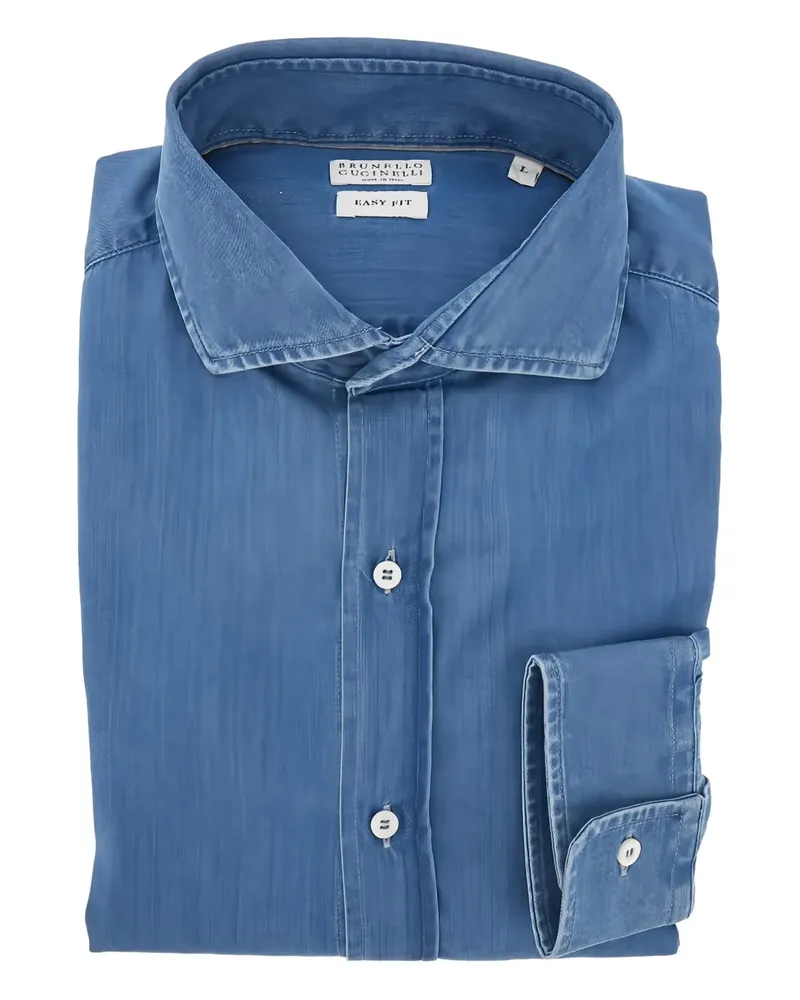 Brunello Cucinelli buttoned shirt - Blau Blau
