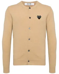 Comme des Garçons Klassischer Cardigan Nude