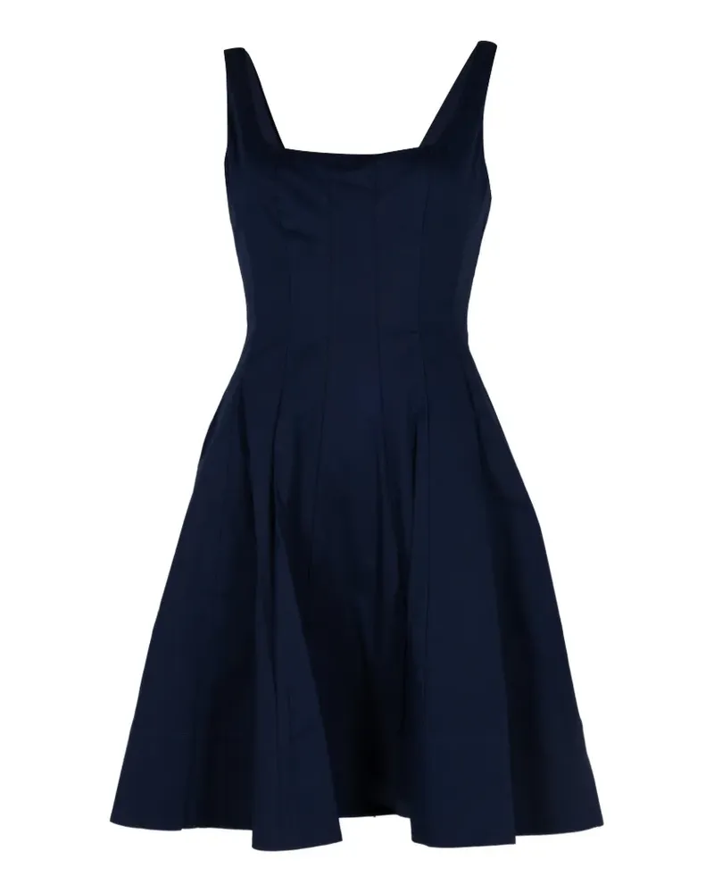 STAUD Wells mini dress - Blau Blau