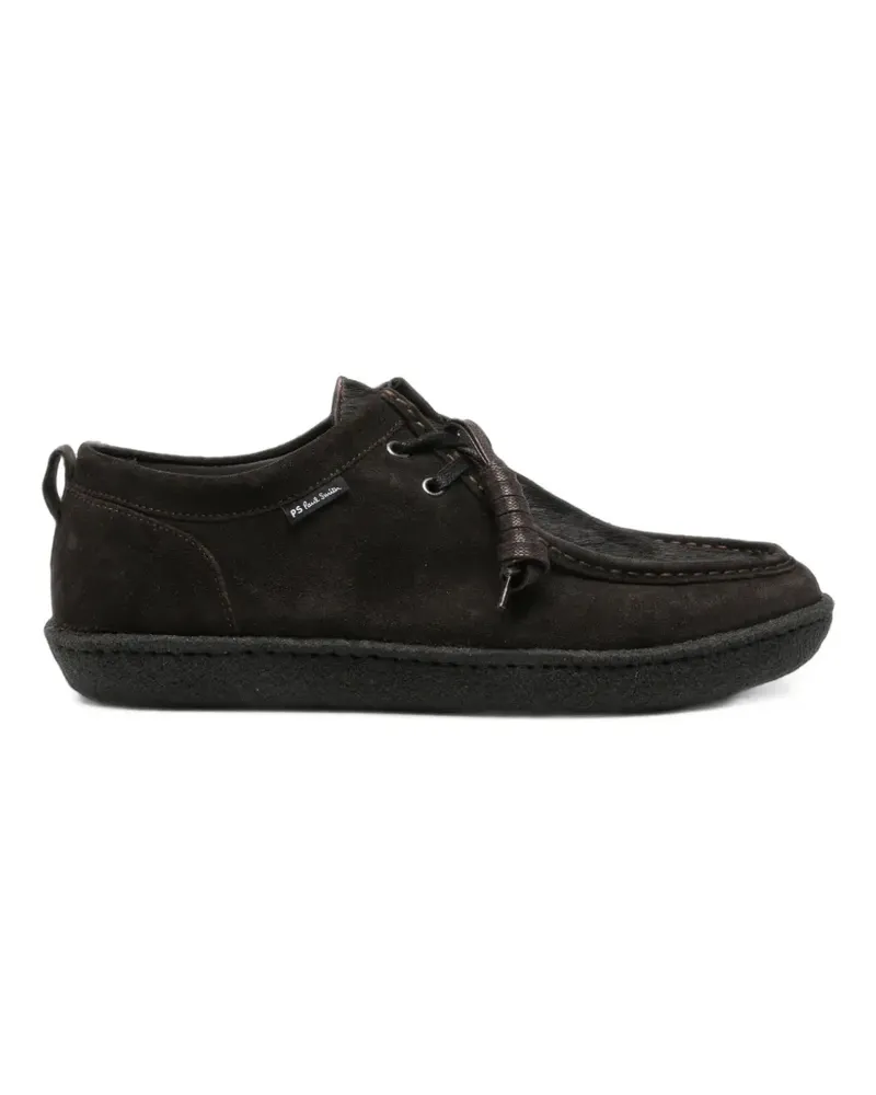 Paul Smith lace-up suede loafers - Braun Braun