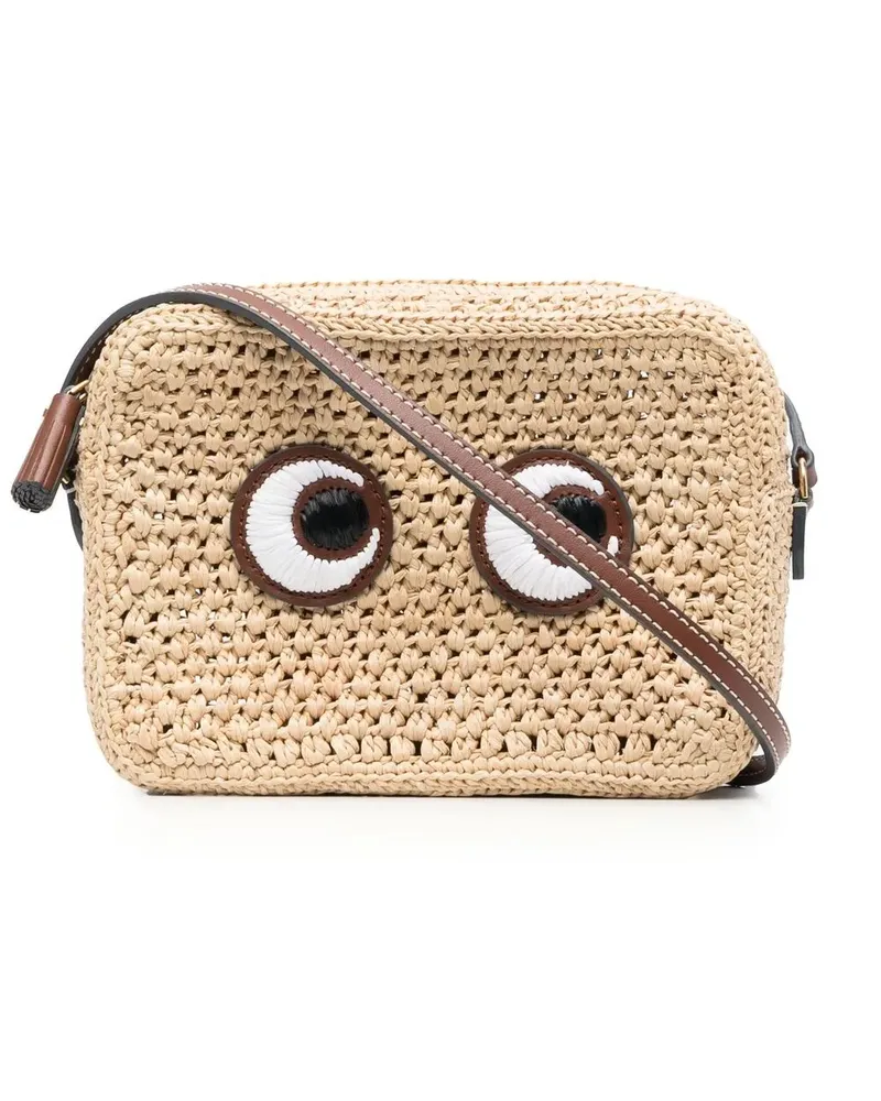 Anya Hindmarch Umhängetasche mit Augen - Nude Nude