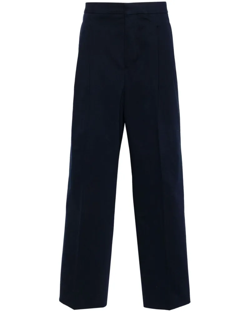 AMI Paris Hose mit lockerem Schnitt - Blau Blau