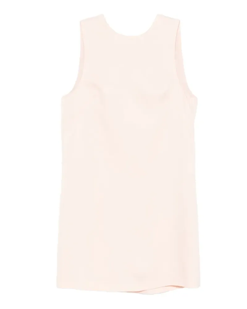 Patrizia Pepe chain-detail mini dress - Rosa Rosa