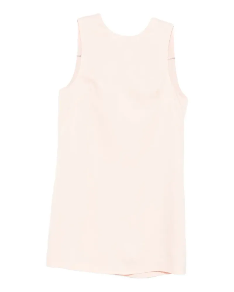 Patrizia Pepe chain-detail mini dress - Rosa Rosa