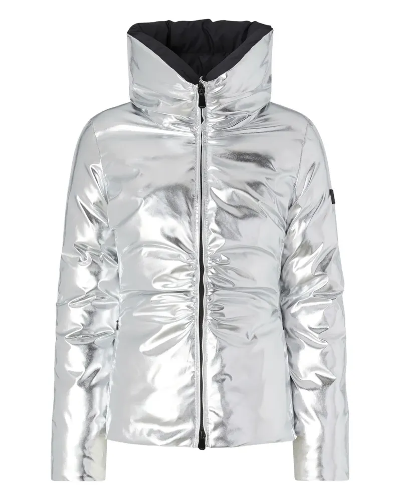 Pinko Jacke mit Stehkragen - Silber Silber