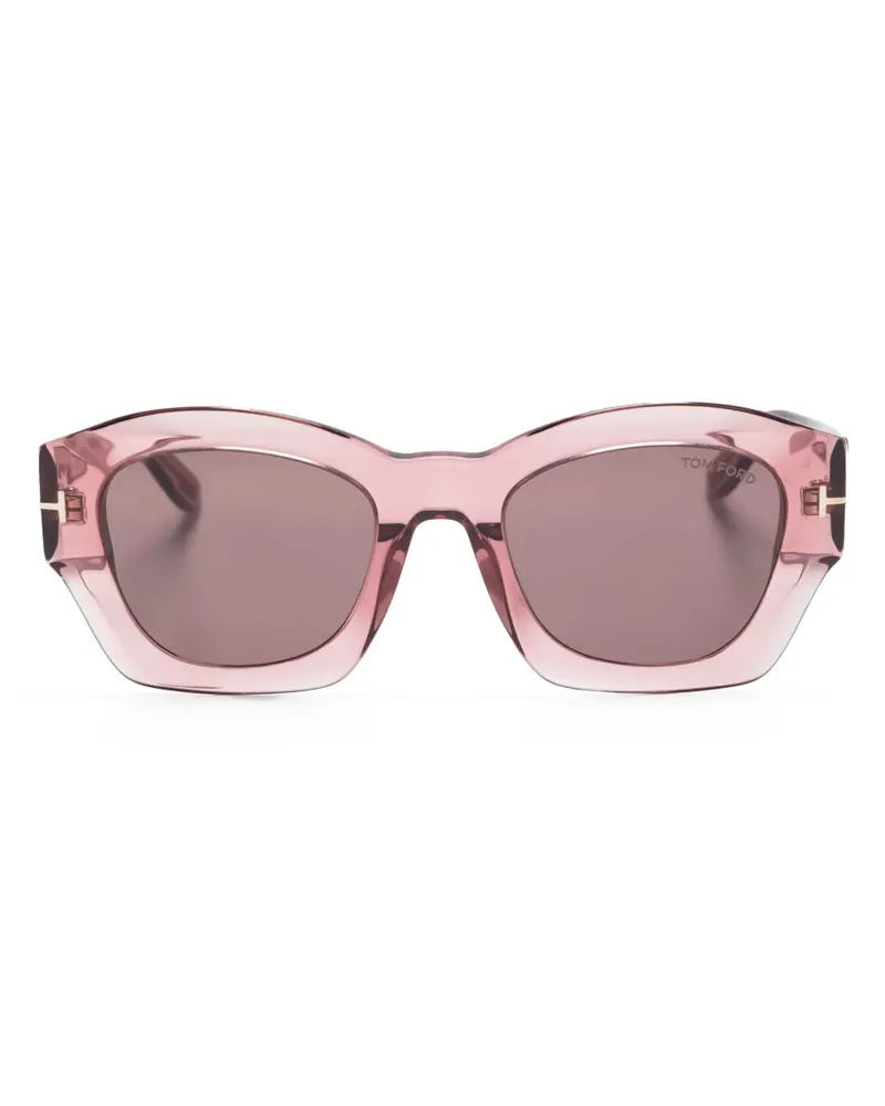 Tom Ford Geometrische Guilliana Sonnenbrille - Rosa Rosa