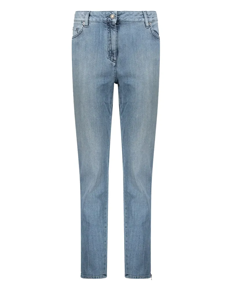 Moschino Jeans mit Bleach-Effekt - Blau Blau