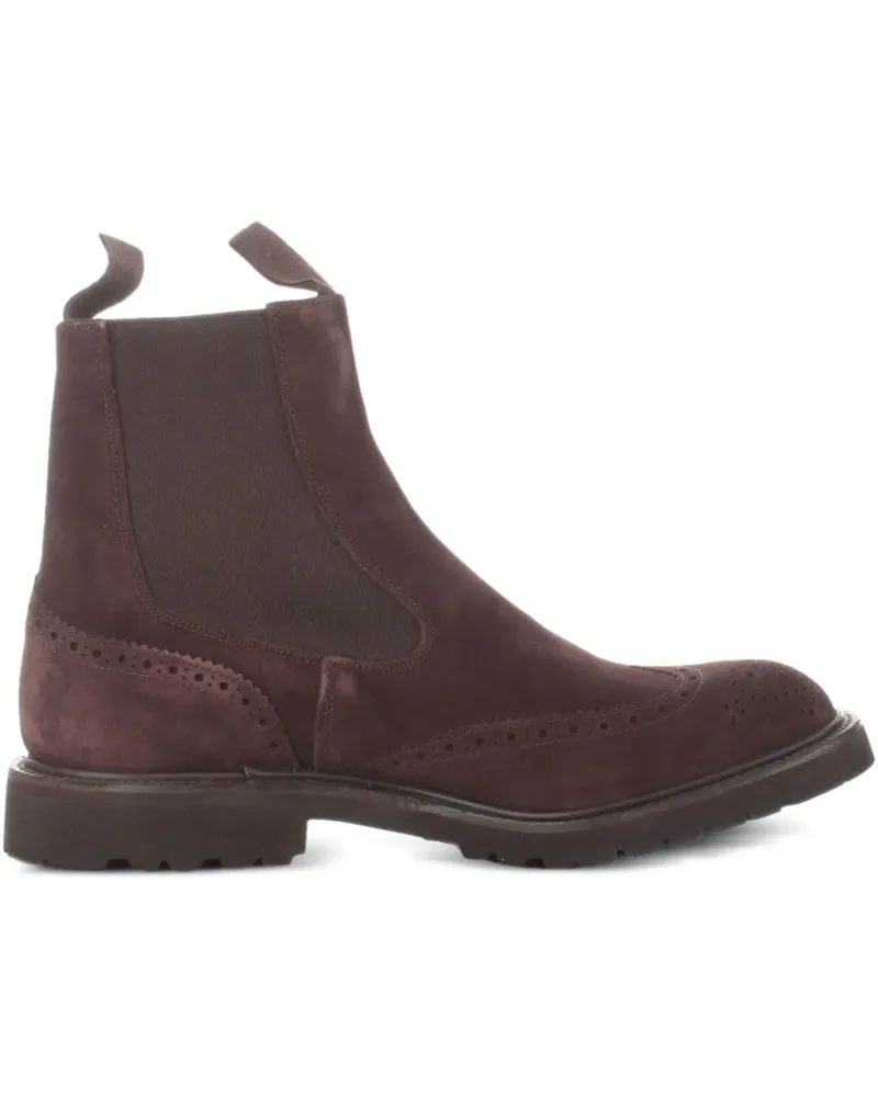 Tricker's Chelsea-Boots aus Wildleder - Braun Braun