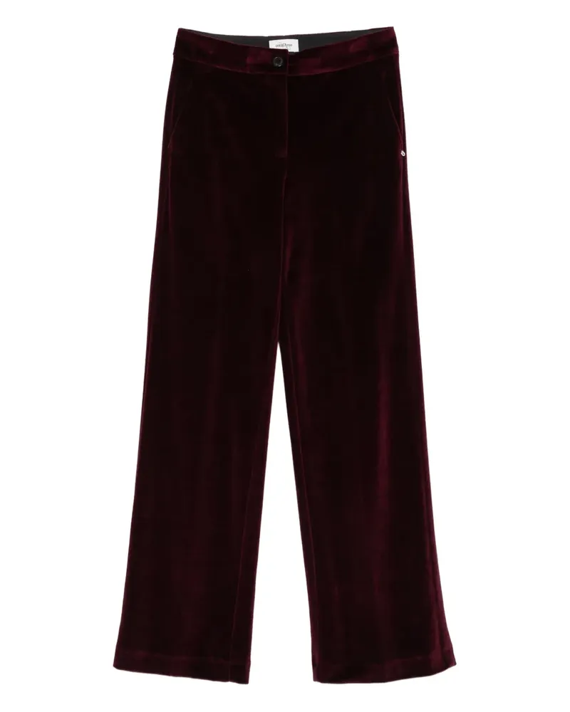 ottod’Ame Samthose mit geradem Bein - Rot Rot