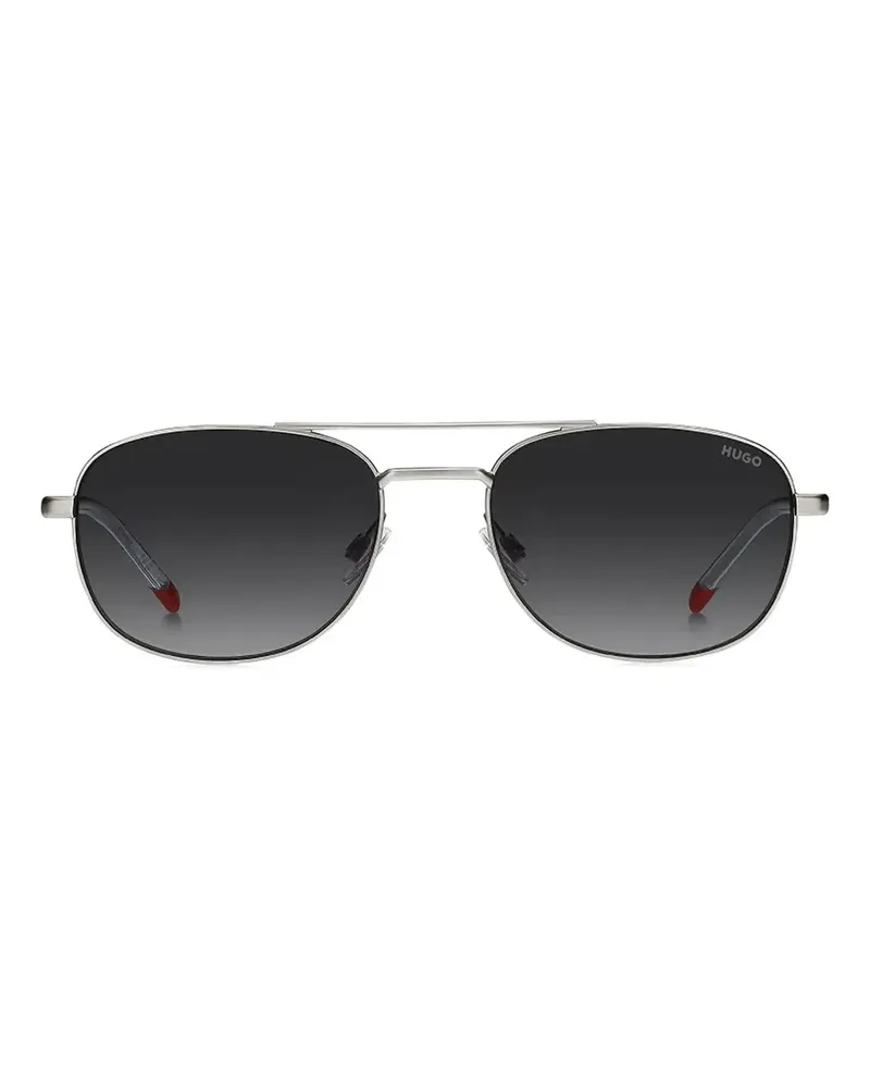 HUGO BOSS Getönte Pilotenbrille - Grau Grau