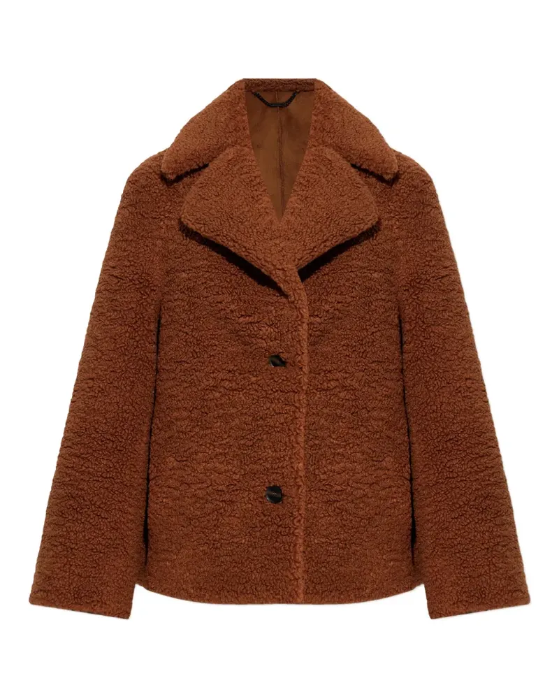 AllSaints Geknöpfte Eddie Jacke - Braun Braun