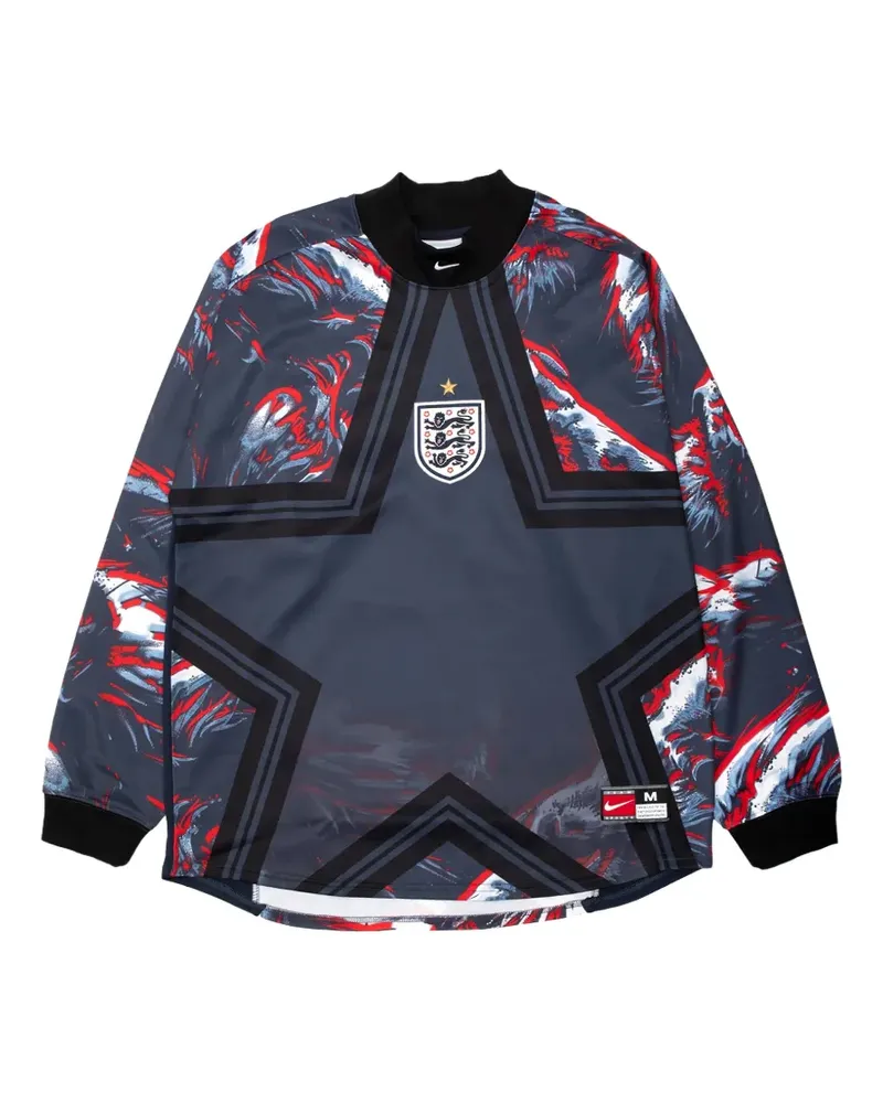 Nike England Authentic Goalkeeper T-Shirt - Blau Blau