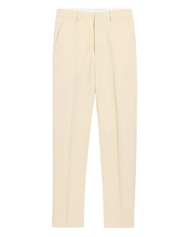 AMI Paris Hose mit Bundfalten - Nude Nude
