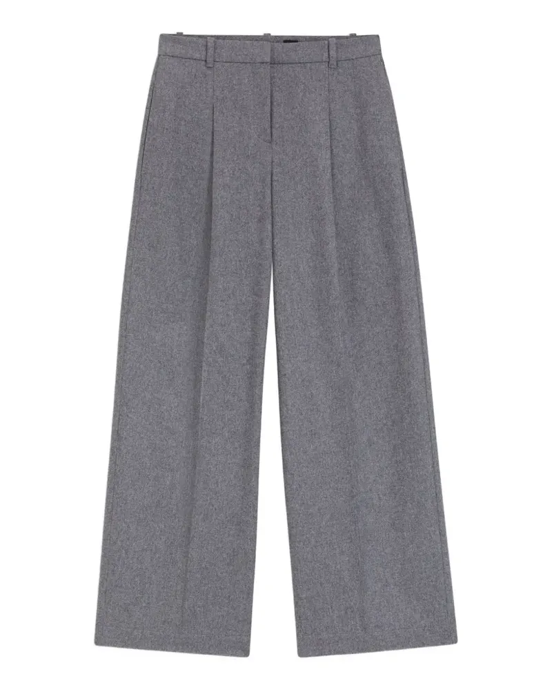 HUGO BOSS Hose mit weitem Bein - Grau Grau
