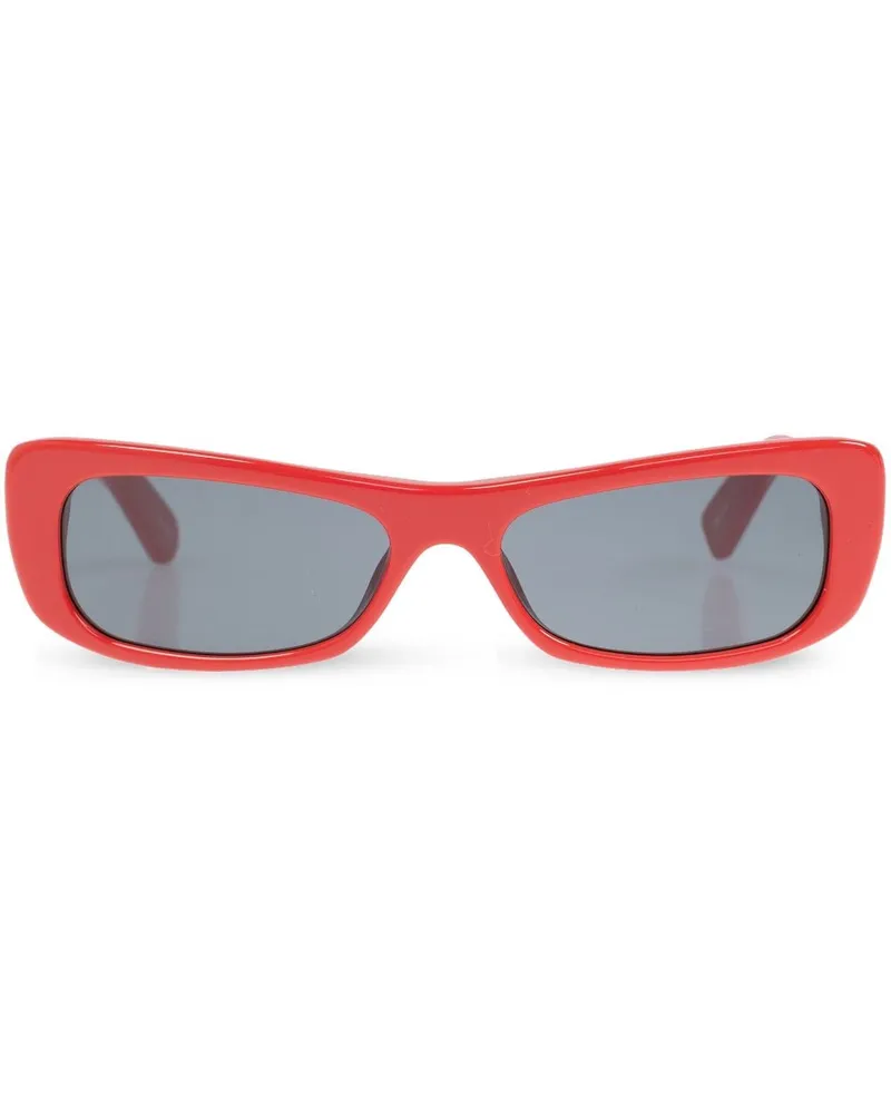 Jacquemus Capri Sonnenbrille - Rot Rot