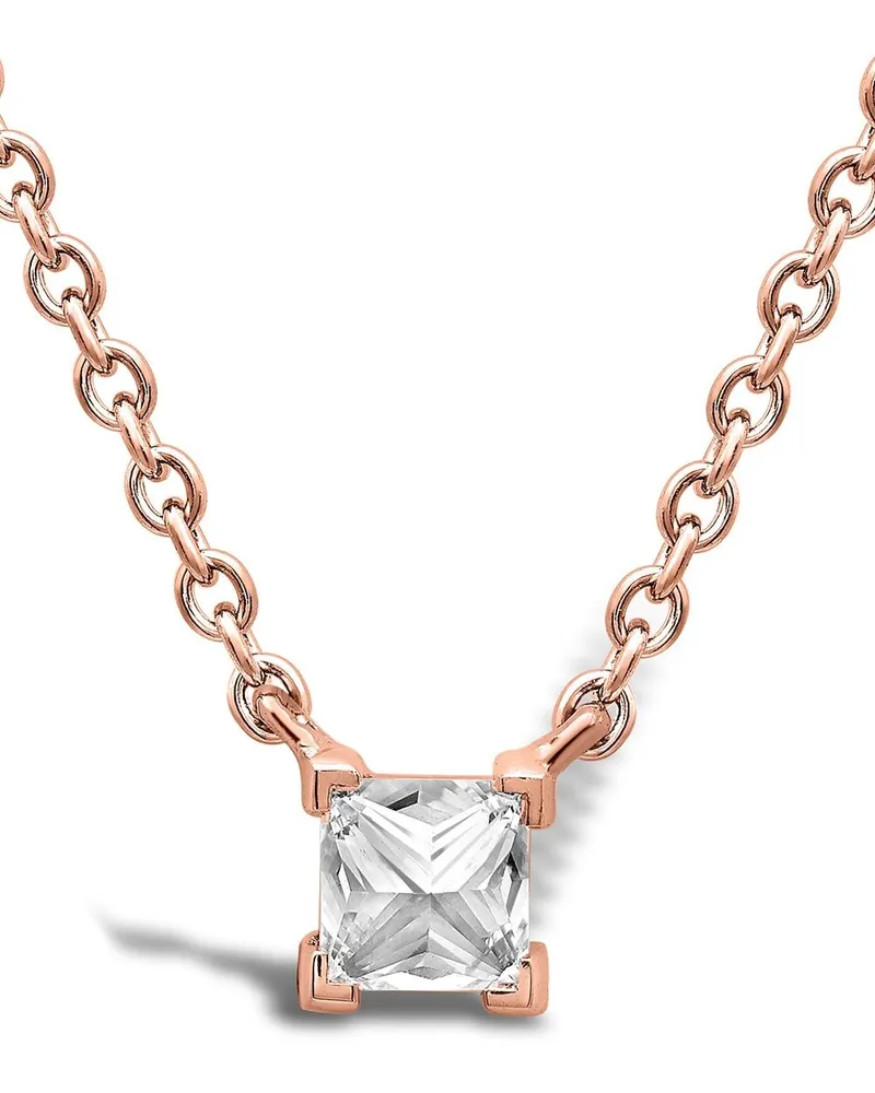 Pragnell 18kt 'RockChic' Rotgoldhalskette Rosa