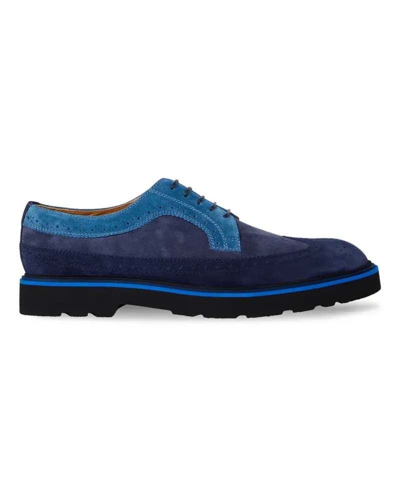 Paul Smith Count suede brogues - Blau Blau