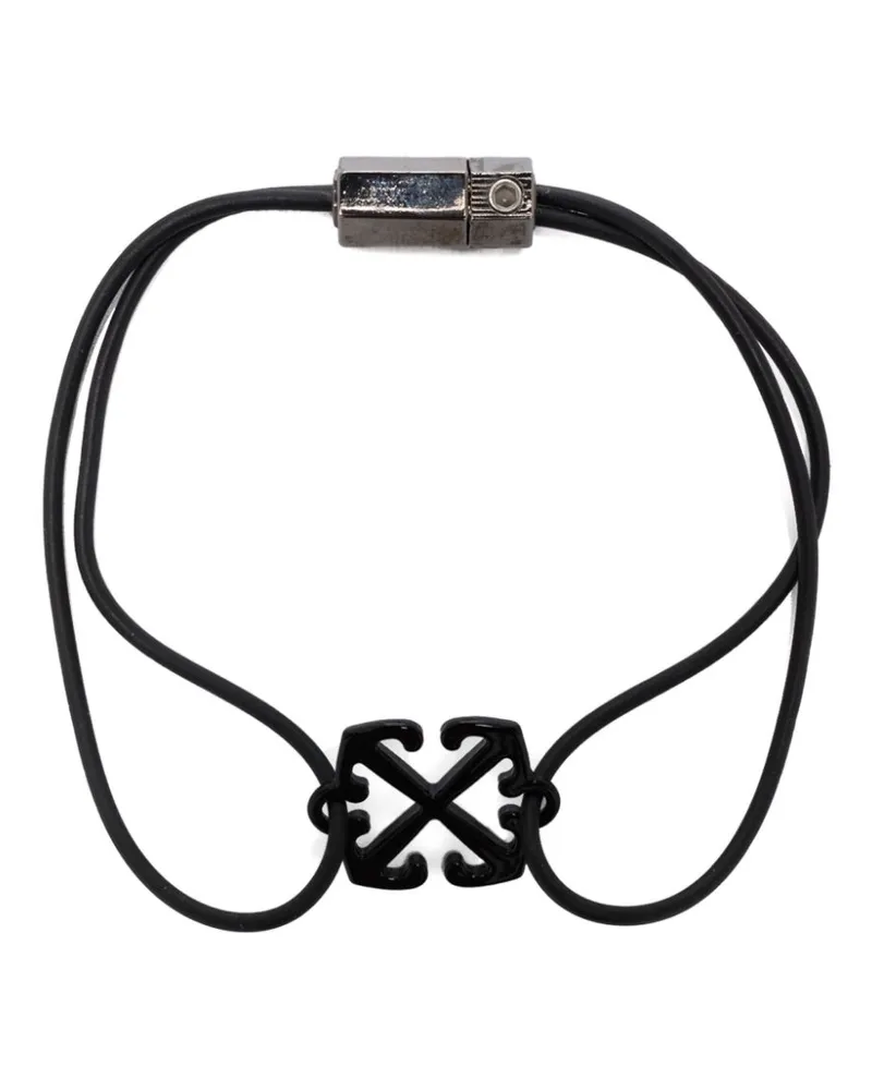 OFF-WHITE Armband mit Pfeilen - Schwarz Schwarz