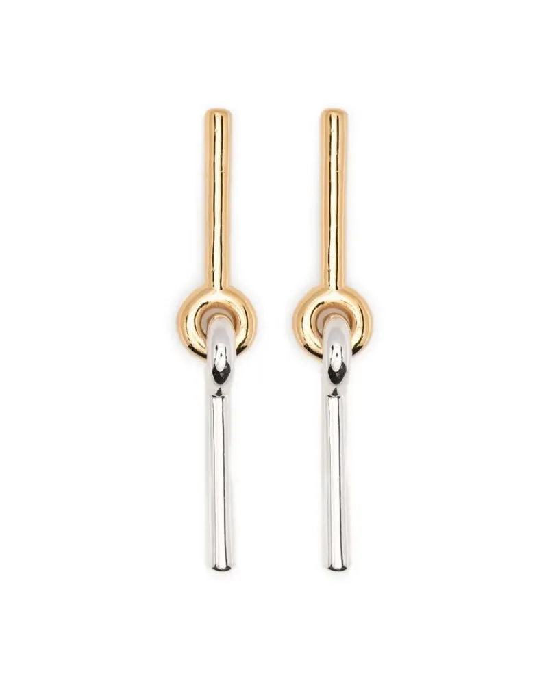 UNCOMMON MATTERS Ohrstecker mit Schloss - Gold Gold