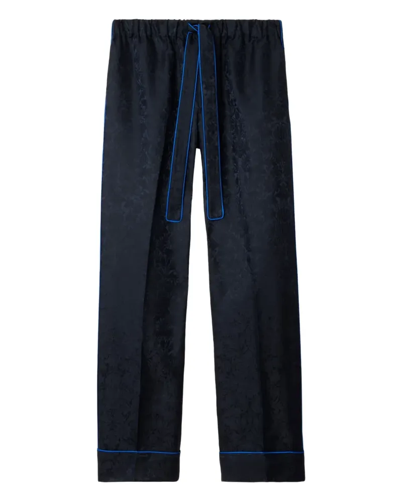 Burberry Pyjama-Hose aus Sunflower-Jacquard - Schwarz Schwarz