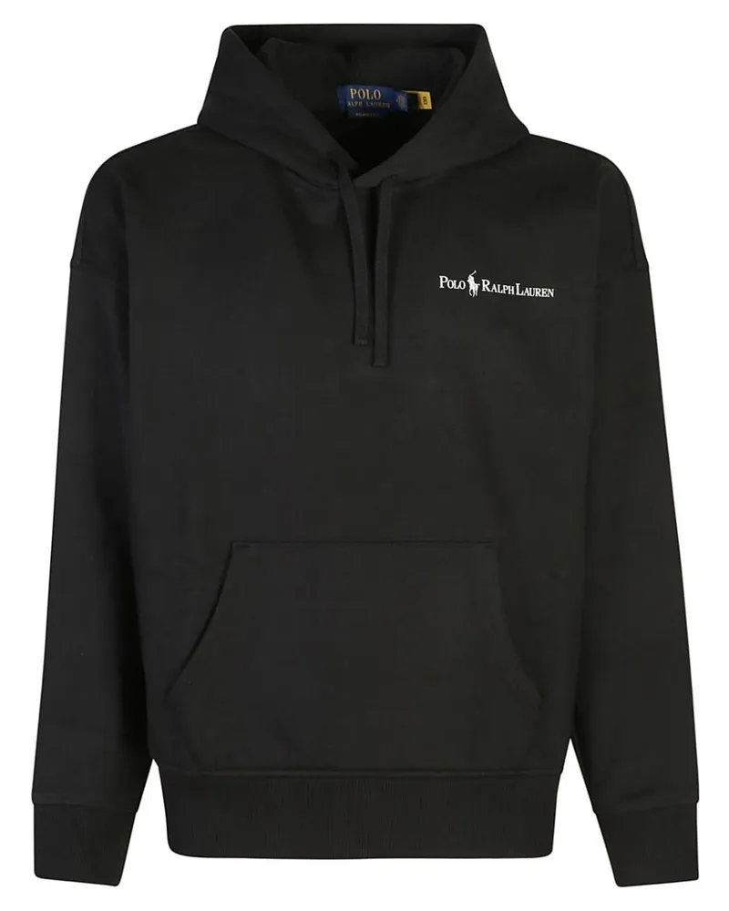 Ralph Lauren Hoodie mit Logo-Print - Schwarz Schwarz