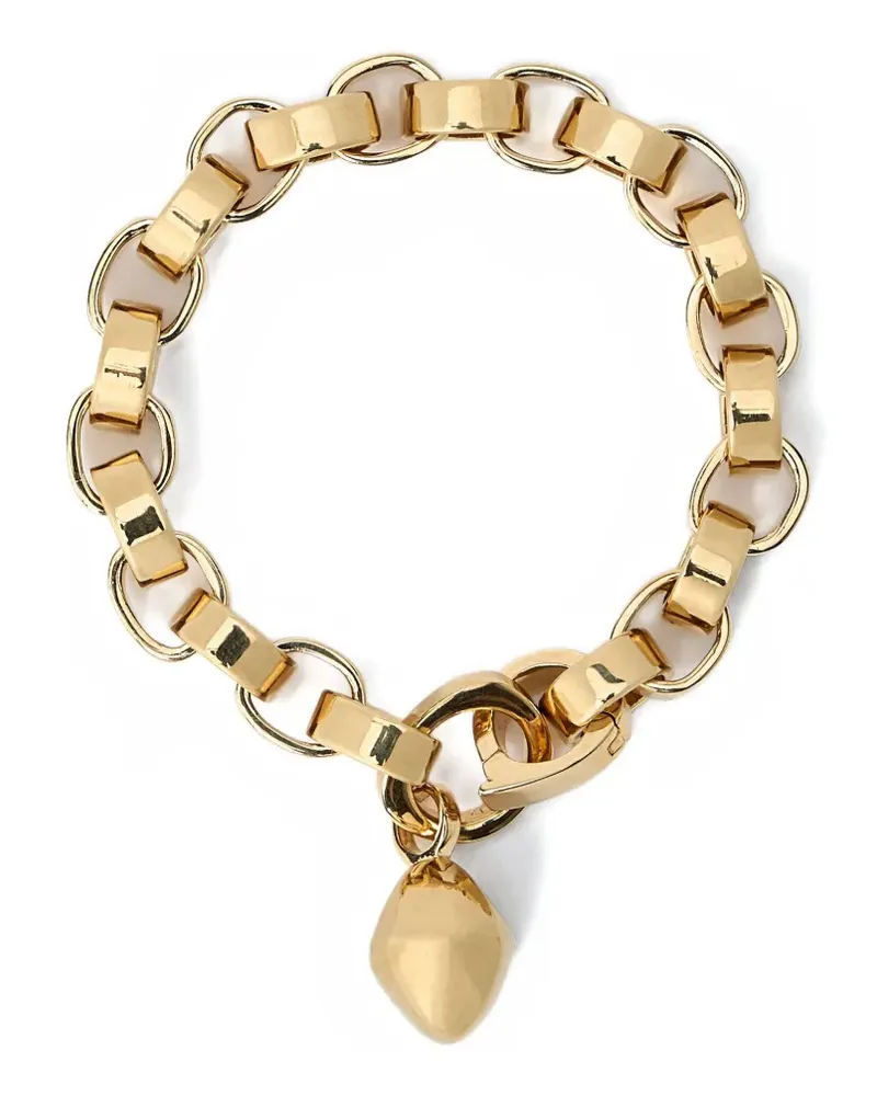 Totême Armband mit gekörntem Anhänger - Gold Gold
